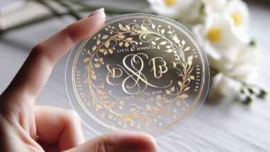 طراحی لیبل دایره