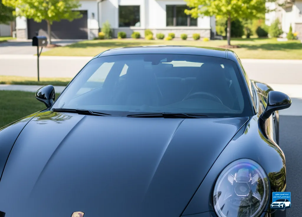 نصب برچسب شیشه دودی نانو سرامیک