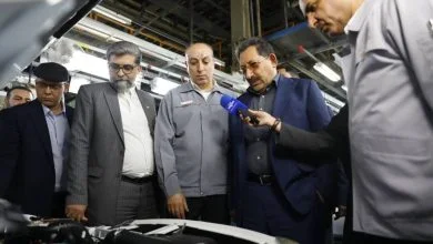 مراسم رونمایی از ۳ محصول جدید گروه خودروسازی سایپا برگزار شد